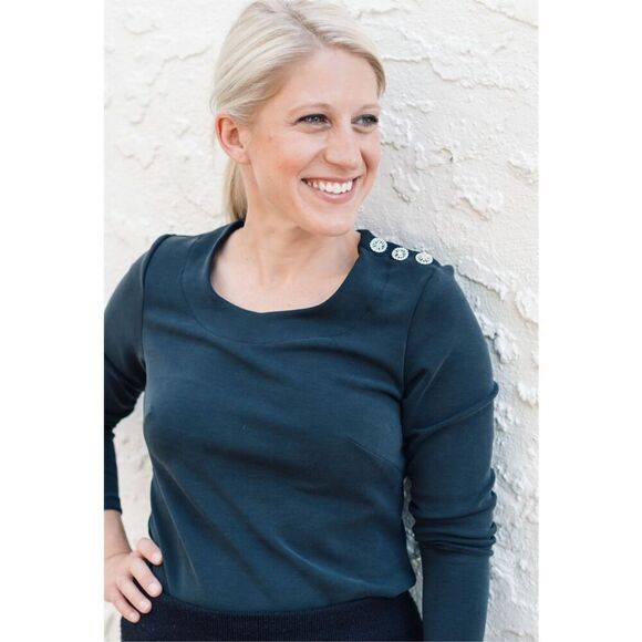 J Margaret Weaver elevated basics Kathleen S top - Picture 6 of 6